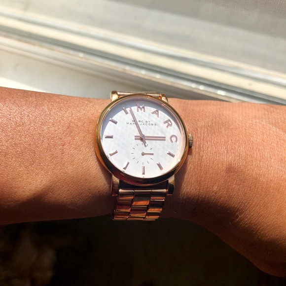 Marc By Marc Jacobs Accessories - Marc Jacobs Baker Watch Rose Gold